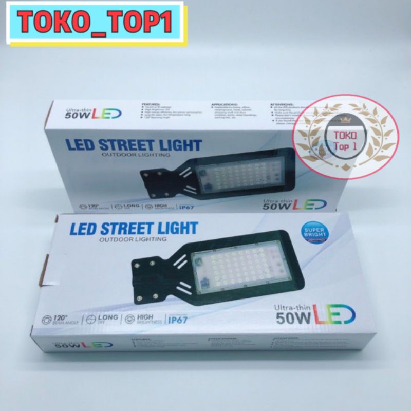 Lampu led pju 50 watt 50w kap lampu sorot 50 watt 50w lampu tembak led pju 50watt