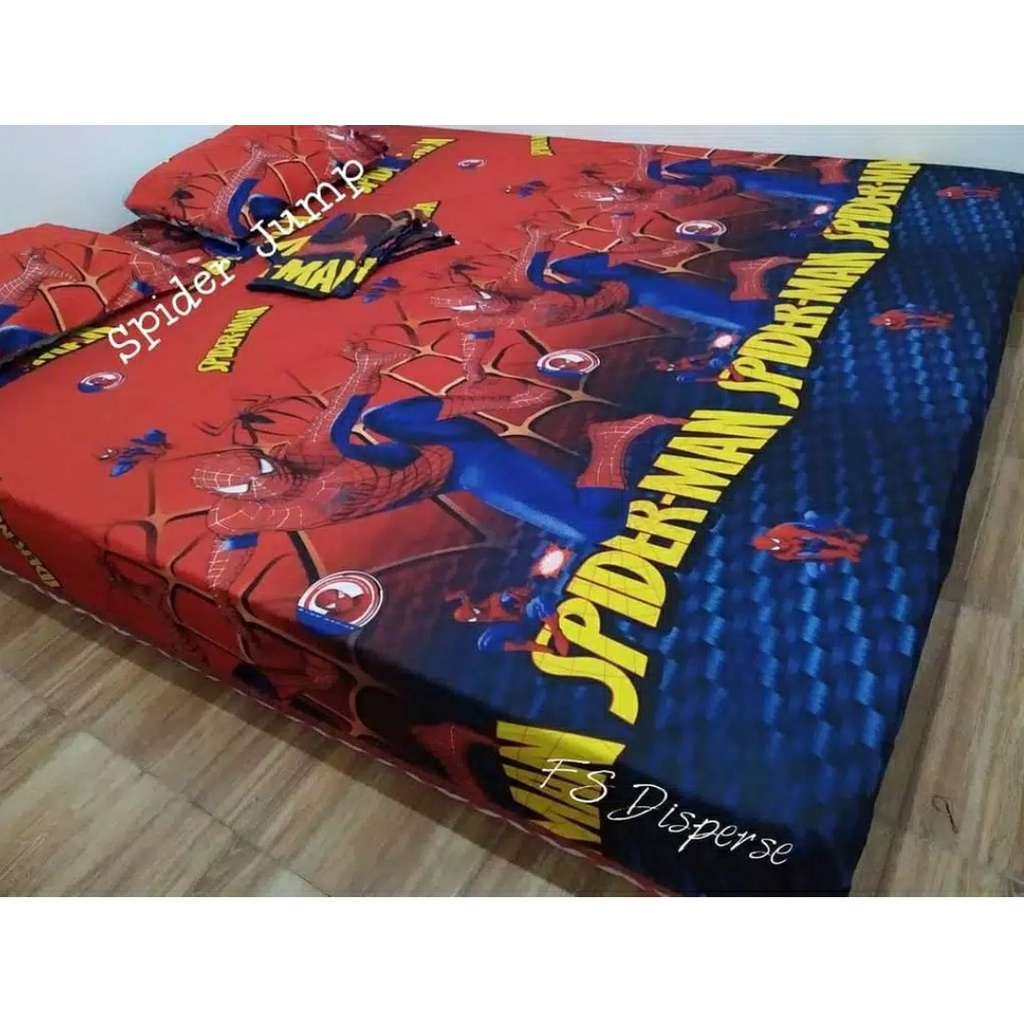 SEPREI SPIDERMAN TERLARIS UK 160X200 / SEPRAI MURAH