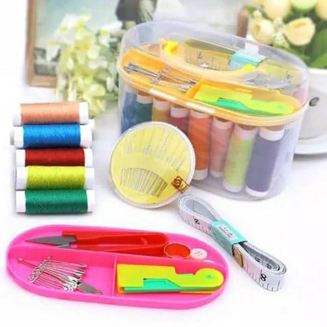 Set Jahit Benang Jahit Sewing kit Kecil Besar Perlengkapan Menjahit SK01