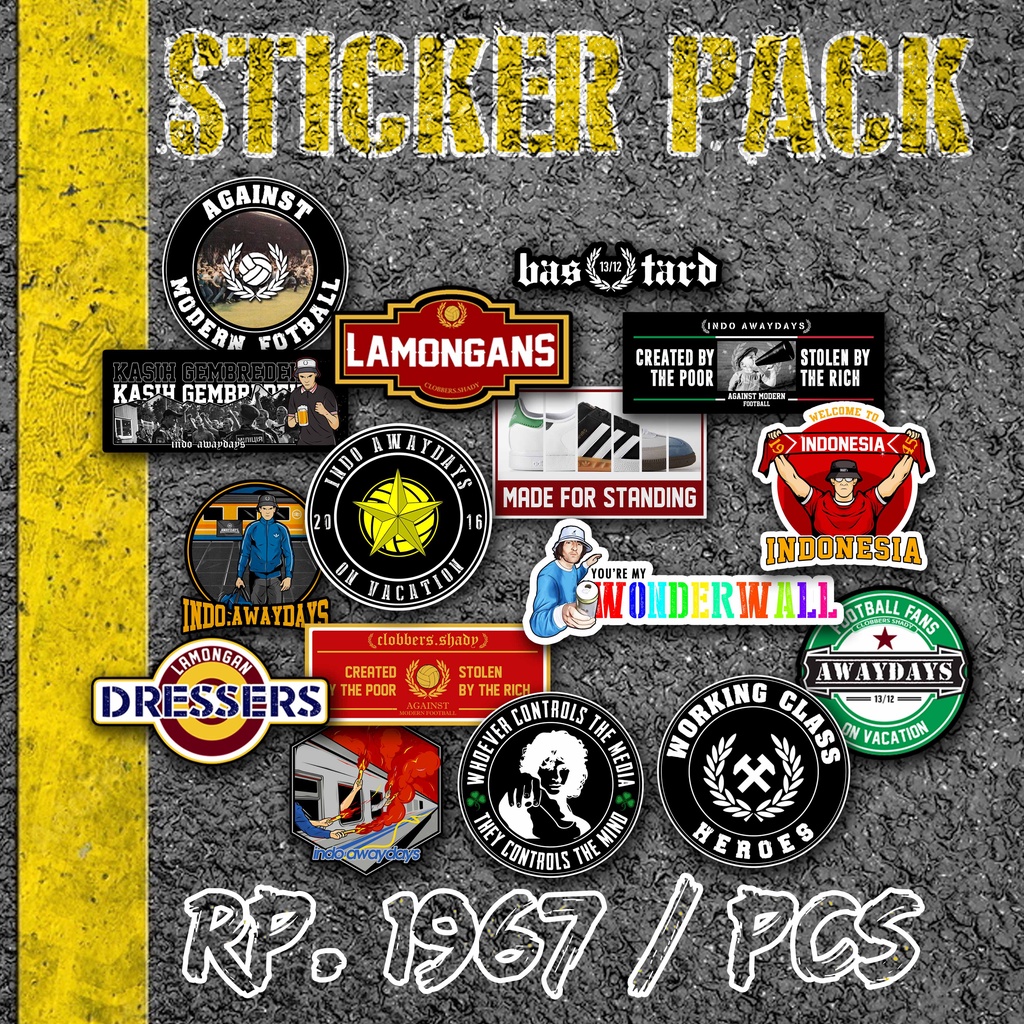 

STICKER PACK FOOTBALL FANS