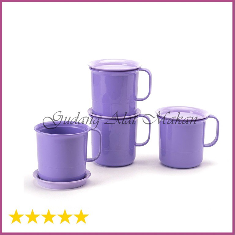 TUPPERWARE Familia Mug ECER 1pcs Ungu