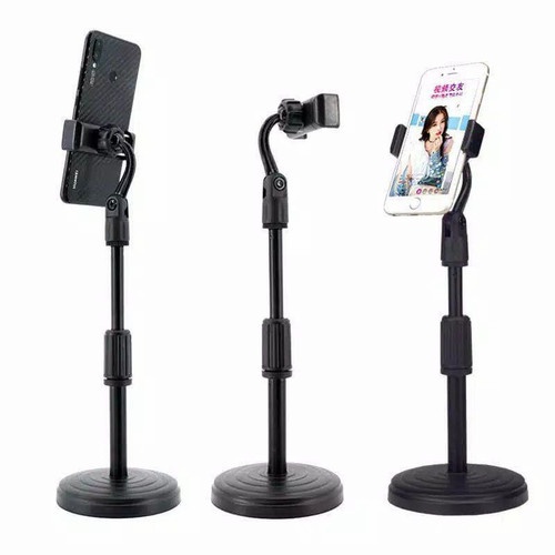 Stand Holder HP Handphone Penyangga Broadcasting Putar