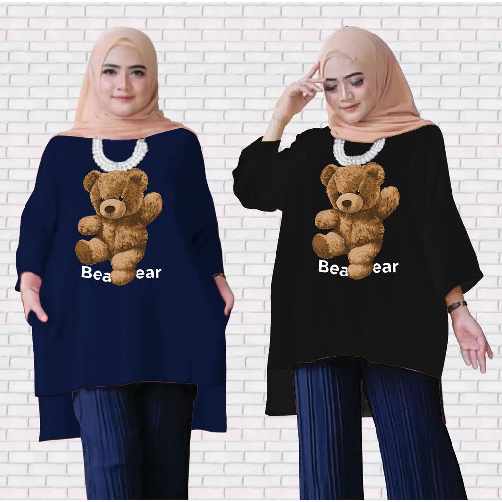 TUNIK WANITA / TUNIK WANITA JUMBO / TUNIK WANITA TERBARU 2020 KEKINIAN MOTIF BINTANG JUMBO