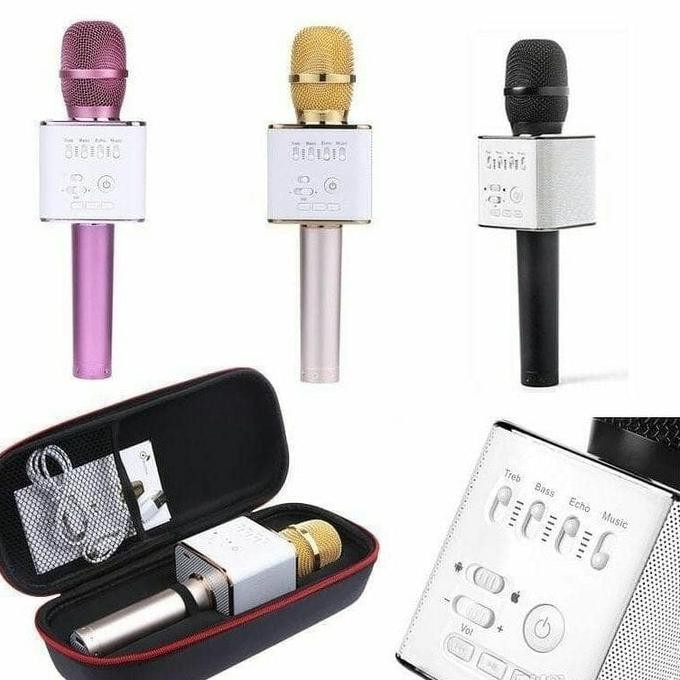 SPEAKER MIC BLUETOOTH Q9 MICGEEK / SPEAKER MIC WIRELLES KARAOKE Q9