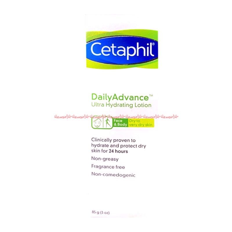 Cetaphil Daily Advance ULTRA Hydrating Lotion 85gr Clinically Proven Pelembab Wajah Cetapil Daili Clinicali