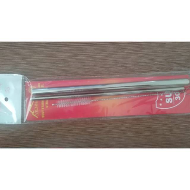 PAKET MURAH Sedotan bubble Stainless 304 food grade, high quality