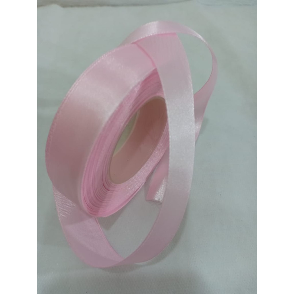

Pita satin pink baby 1/2 inch / 1.27cm Per roll