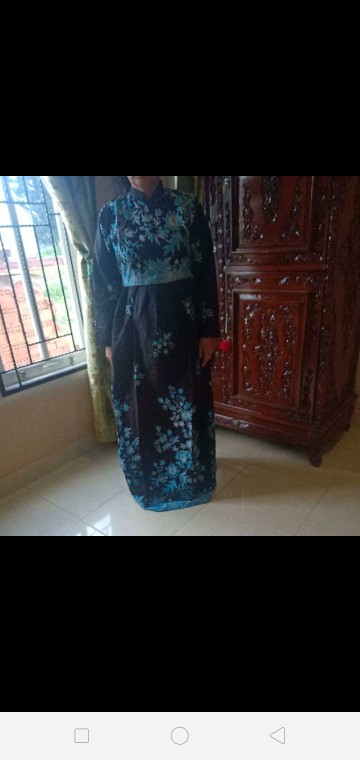 [batikcople.id]batik Couple Keluarga Sania Ruffle Ori Ndoro Jowi Dnt Motif Termurah Di Shopee