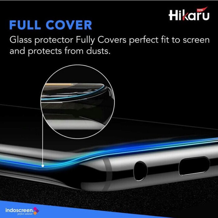 Tempered glass full UV samsung S7 edge nano liquid glass hikaru