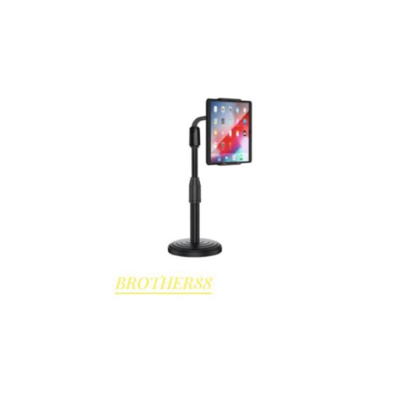 RETRACTABLE L7 PHONE AND TABLET STAND HOLDER BLACK MULTIFUNGSI FOR LIVE / VLOGGER