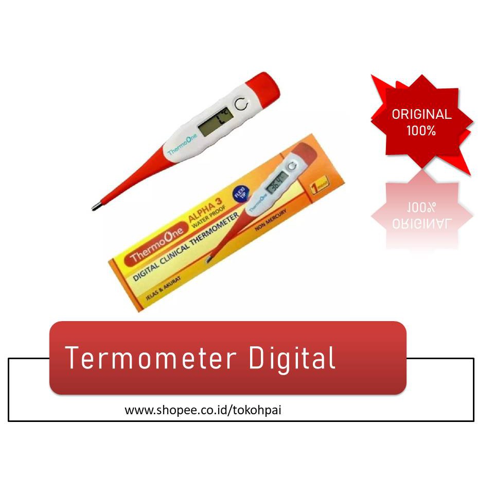 THERMOMETER DIGITAL ONEMED ALPHA 3 LENTUR / TERMOMETER DIGITAL ONEMED ALPHA 3 FLEXIBLE