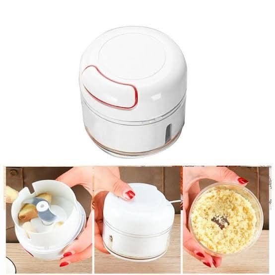 Mini Speedy Chopper Blender Tangan Tarik Bumbu Daging Kitchen Pisau