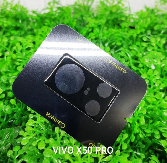 TEMPERED GLASS VIVO X50 / X50 PRO PREMIUM FRAME CAMERA 3D ROUND EDGE KAMERA - VIVO X50