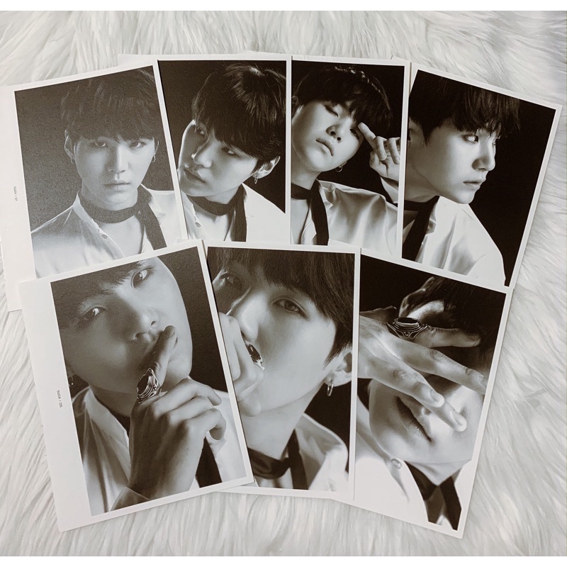 Face Photo Wings Suga BTS