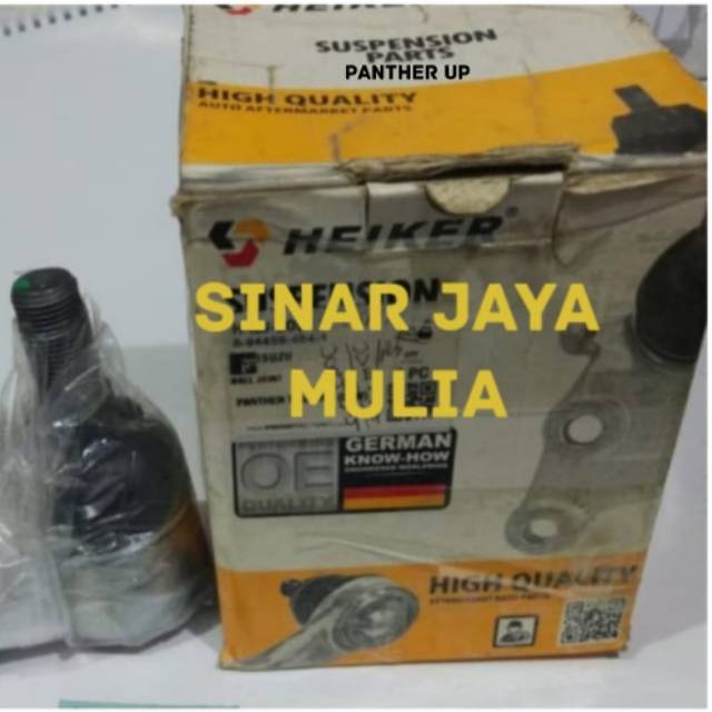 ball joint upper up atas panther touring kapsul merk heiker