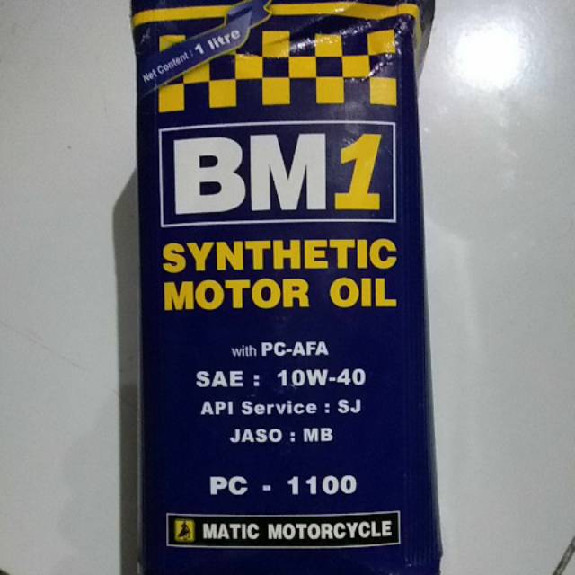 Oli BM1 BM 1 Matic Pc 1100 10W40 (1000ml/ 1L)