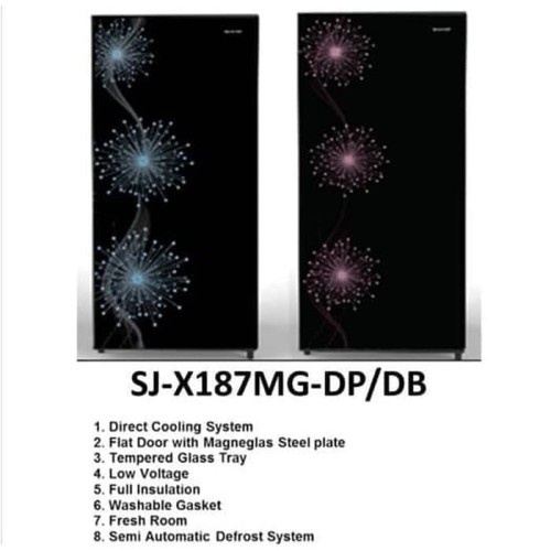 KULKAS SHARP 187MGDP | 187MGDB