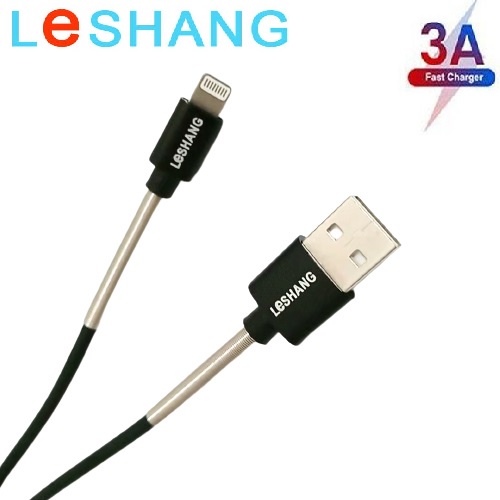 LeSHANG Kabel Data Cable Data Iphone Lightning100 CM Kabel Data Per Pelindung A022-2