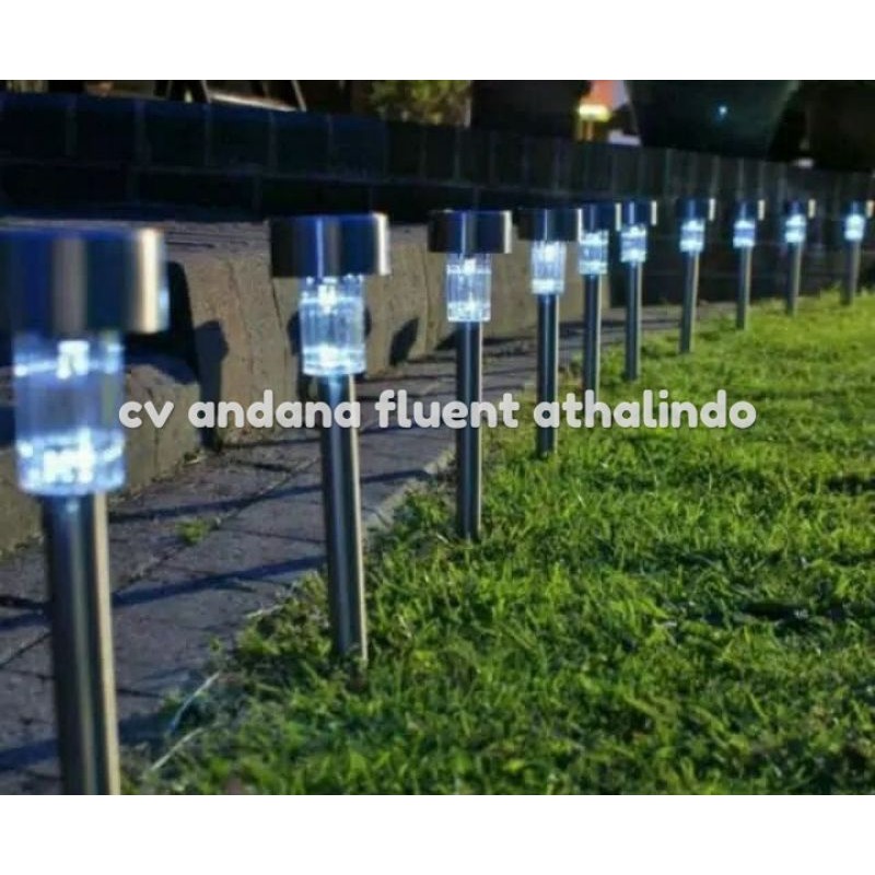 lampu taman tancap LED lampu taman sollarcell matahari