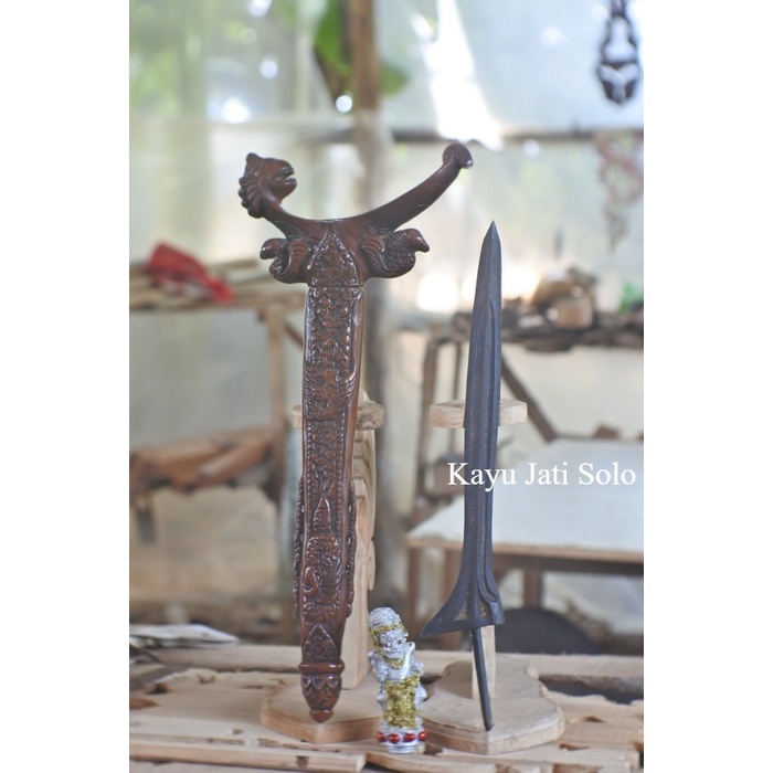 pusaka jalak Brojoguno PB Pakubuwana Sepuh stw warangka ukir naga toko KJS