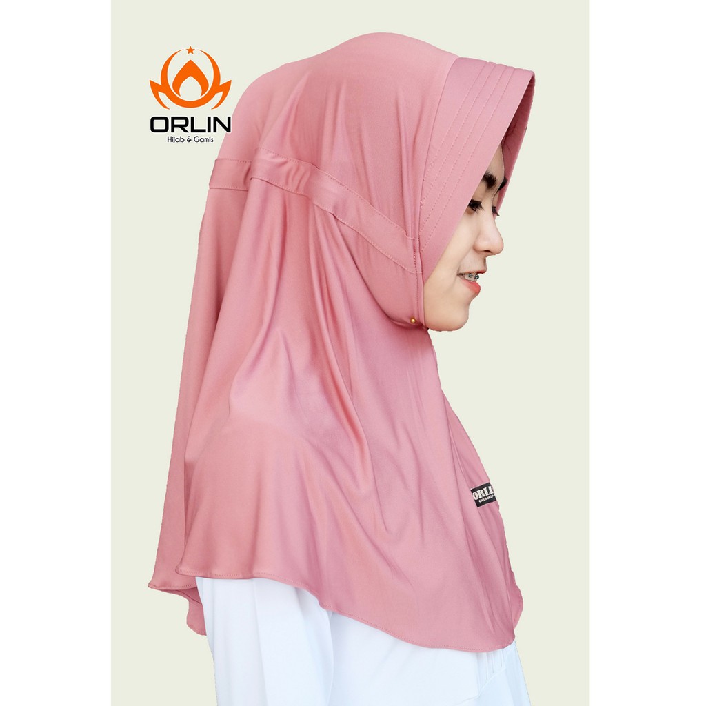 ORLIN HIJAB ZAHRA SERUT BAHAN JERSEY VALLEN HIJAB SIMPLE PET ANTHEM