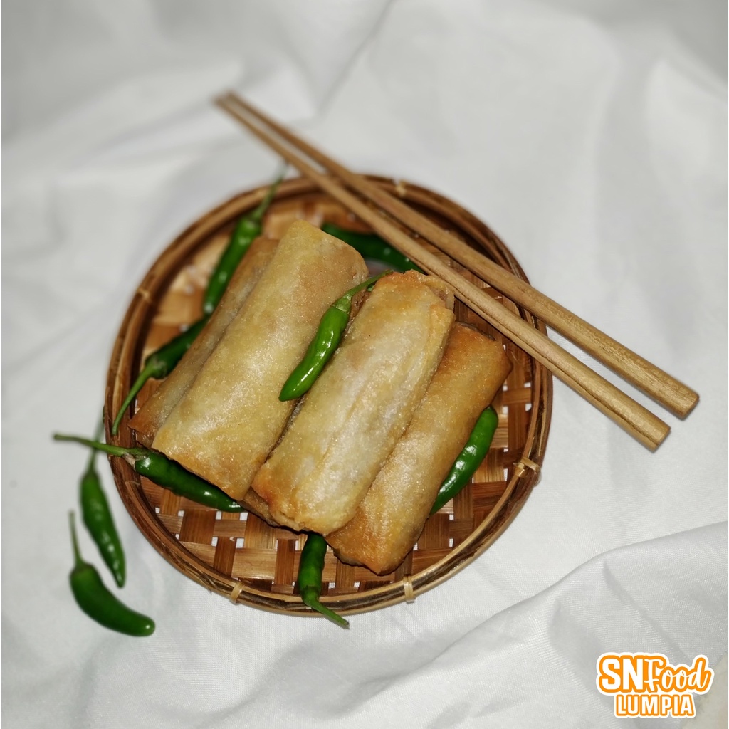 

Lumpia Semarang / Lumpia Rebung / Lumpia Frozen (Varian Mercon)
