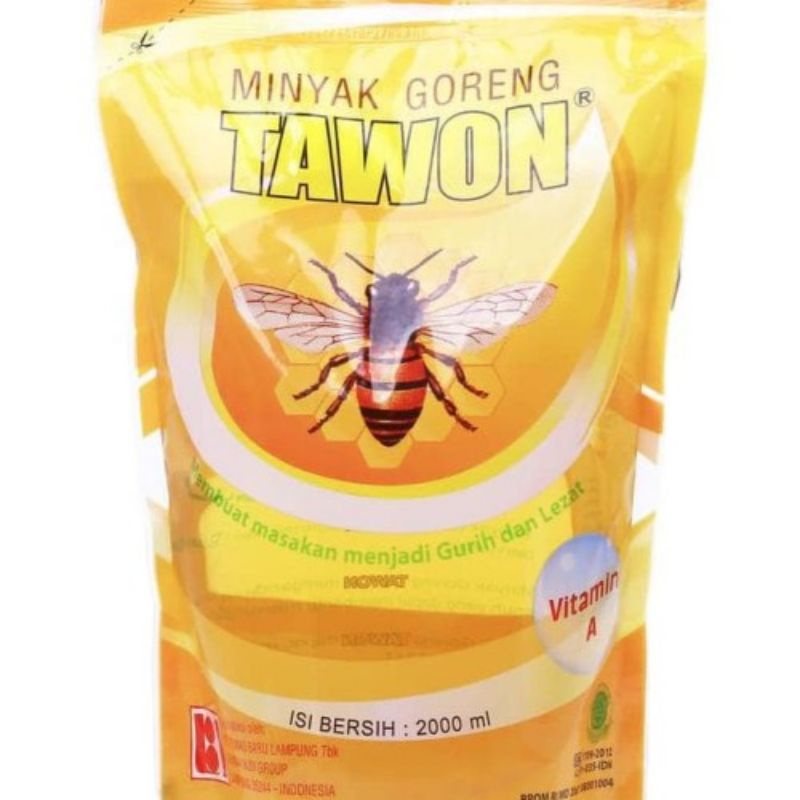 

Retail - Minyak Goreng Tawon 2 Liter / satuan