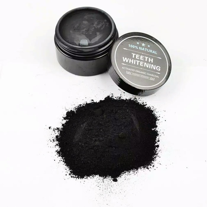 PEMUTIH GIGI ALAMI CHARCOAL WHITENING TEETH NATURAL