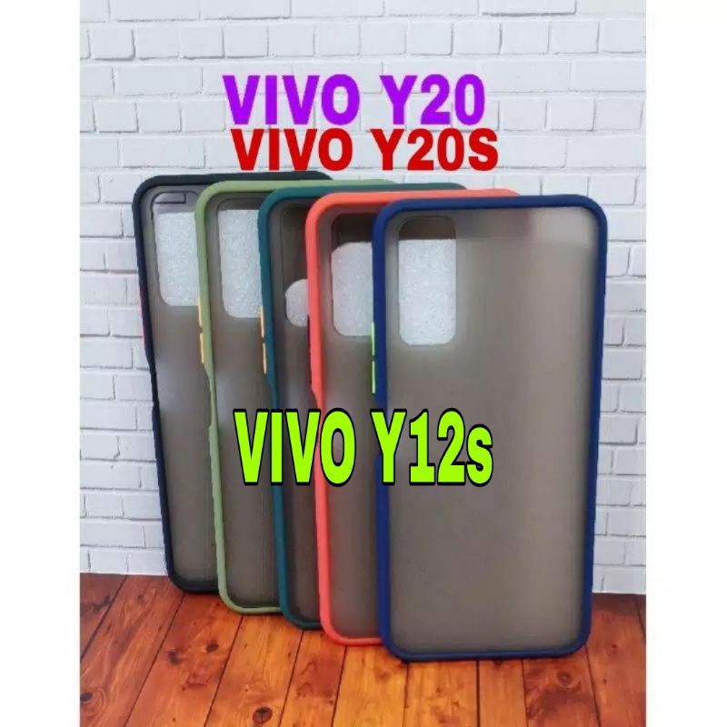 SOFT CASE VIVO  Y12S Y20 Y20S CASE DOVE/MY CHOICE