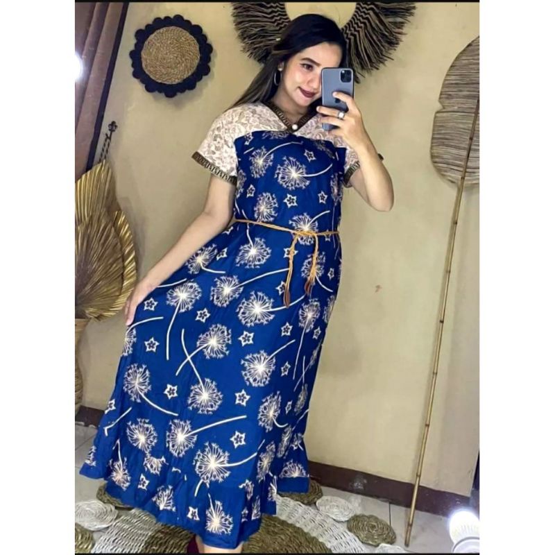 DASTER ARAB SEKDRESS RENDA ULFA HOME DRESS BATIK WANITA