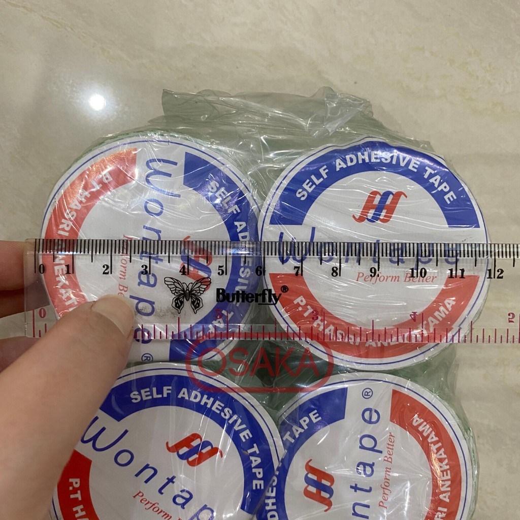 

12PCS Double Tape Busa PE Foam Wontape 24mm / 1 inch x 1m kualitas 3M