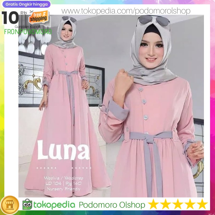 Dress Syari Gamis Syari Baju Gamis Pesta Wanita Baju Gamis Wanita