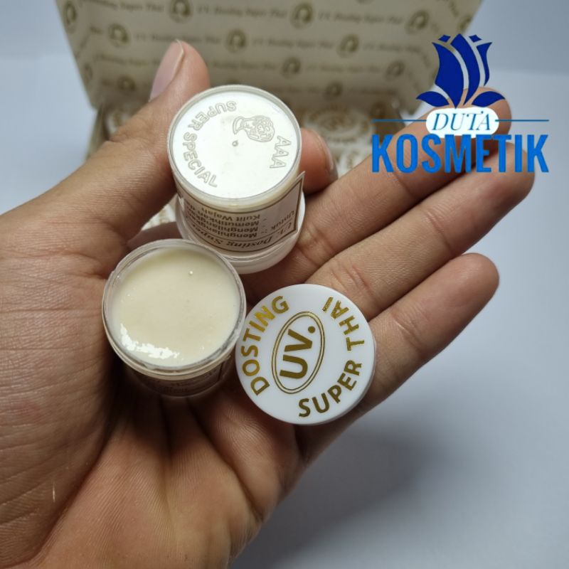 CREAM UV DOSTING THAI SUPER ASLI ORIGINAL [isi 12pcs]