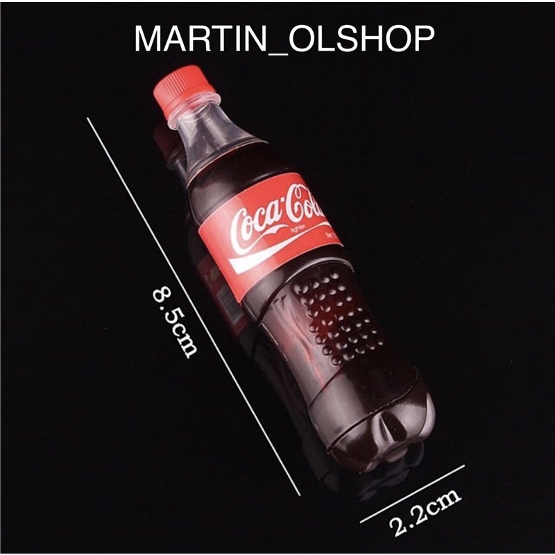 Korek Api Miniatur Botol Cola/Sprite Korek Api Unik