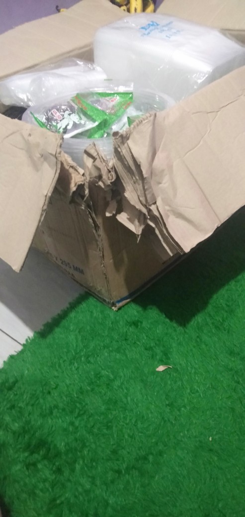 Mika Bento Sekat 5 / Box Bento Sekat 5 / Mika Bento Besar / Box Bento Besar / Bento Lubang 5