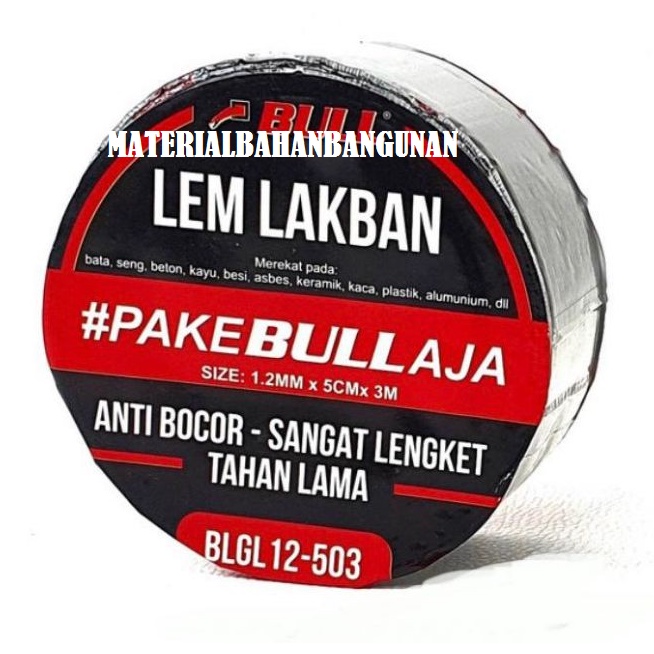 PERMETER Lem Lakban Bull 2 Inch Serbaguna Isolasi Anti Bocor Permeter Lakban Perekat Talang Ember PL
