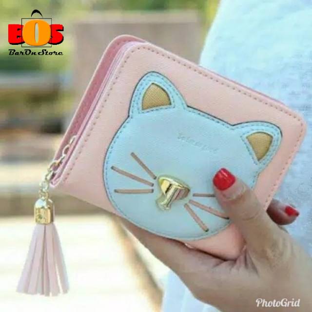 PEAK DAY 3.3 Dompet mini face cat