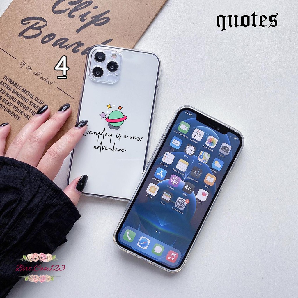 Softcase Bening QUOTES Vivo Y1s Y91c V11i Z3i V11 V15 V17 V19 V20 Se S1 Z1 Pro BC4671