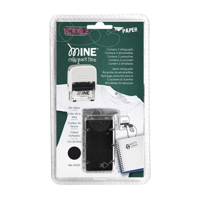 

Tinta Minestamp Refill Inking Pad For Mine Printer Compact