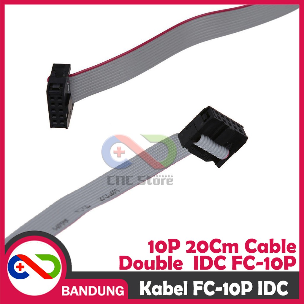 KABEL FC-10P JTAG IDC ISP DOUBLE HEAD FEMALE TO FEMALE 20CM ABU