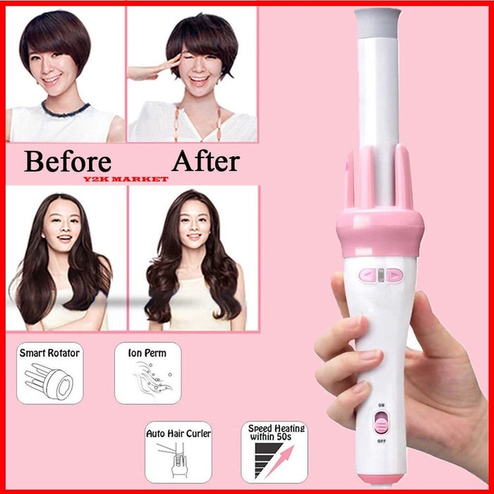 BAROKAH GAMIS STYLER X Catokan automatic Pengkeriting Rambut Auto Hair Curler curly