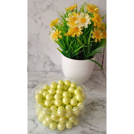 

Sprinkle Mutiara Hijau Muda XL (per 20gr)