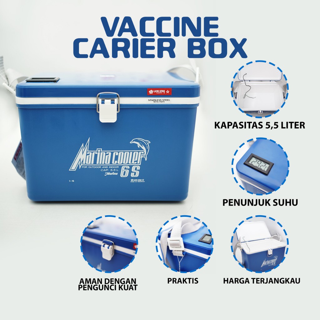 Jual Vaccine Carrier Box Marina Cooler Shopee Indonesia