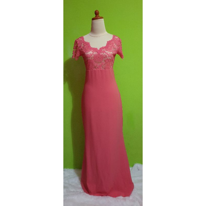 Dress brokat preloved