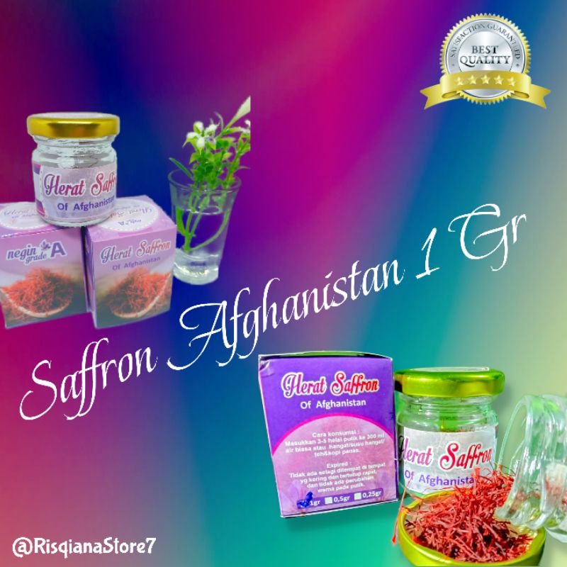 

Saffron Afganistan 1 Gr