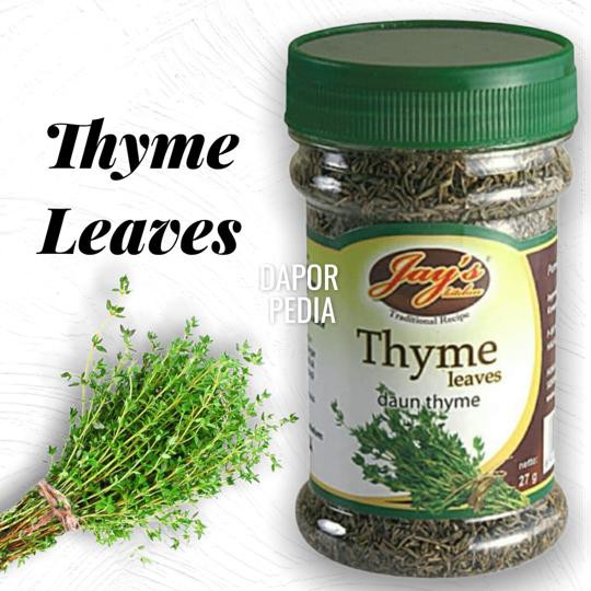 

Daun Thyme Kering Leaves Timi Tymes Jays dried bumbu Rempah Dapur Tabur