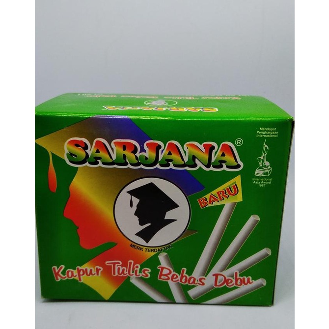 

Big Sale KAPUR TULIS SARJANA PUTIH ISI 50 BATANG Big Sale
