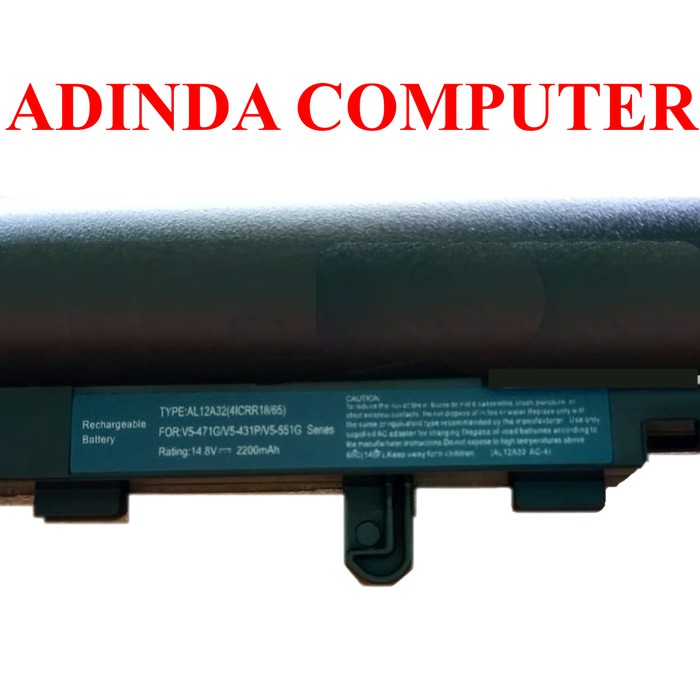 Baterai Acer V5-471 E1-531 E1-522 E1-422 E1-472 E1-472G