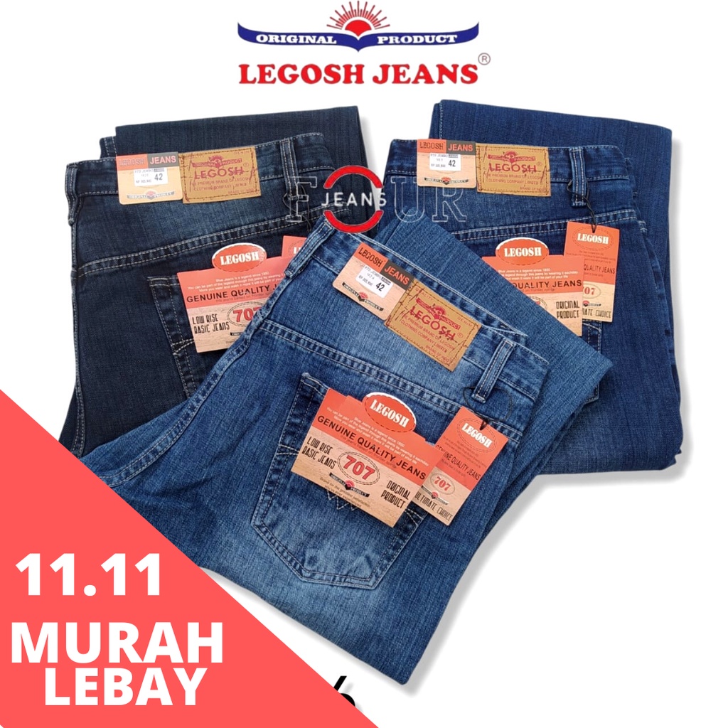 Celana Big Size Jumbo Original Legosh jeans //  Casual Pria kualitas Original Hight Quality