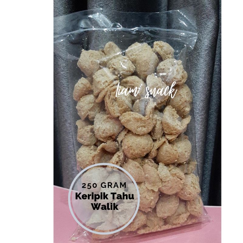 

Keripik tahu walik 250gram, jajanan, cemilan, kue kering & snack enak termurah & berkualitas.